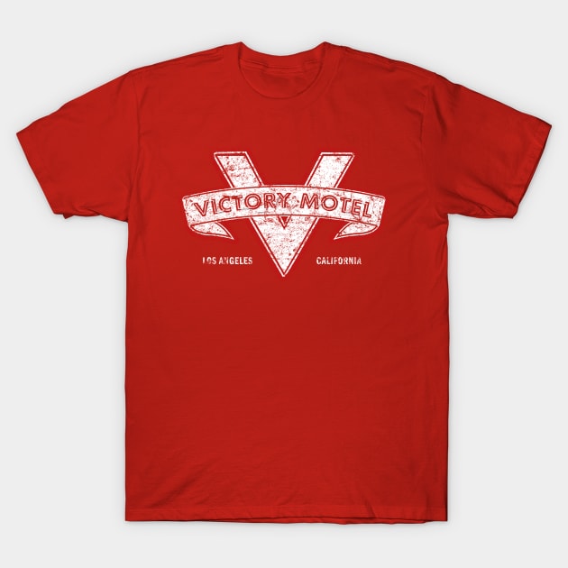 Victory Motel T-Shirt by MindsparkCreative